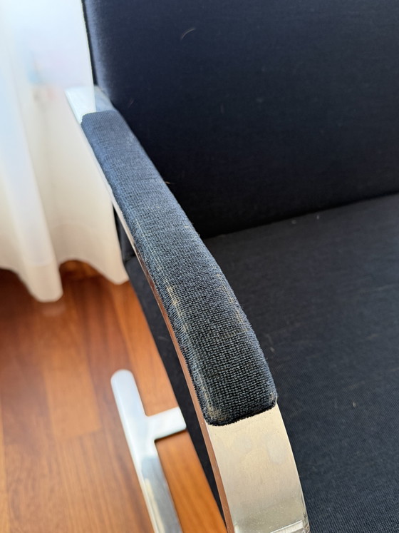 Image 1 of Set van 6 originele Knoll Brno stoelen, Ludwig Mies Van der Rohe.