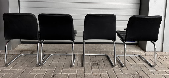 Image 1 of 4 chaises de salle à manger design Pol / Dux International