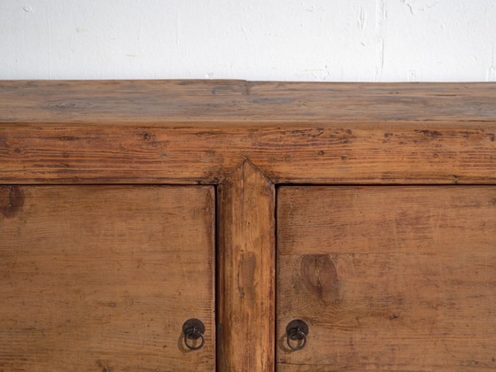 Antique sideboard in pine wood – China, circa 1930 – Iron (photo 38 of 40)