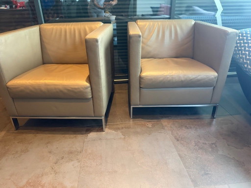 Set van 2 Walter Knoll Foster 500 leren fauteuils