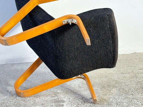 Grashopper Lounge Chair ontworpen door Eero Saarinen voor Knoll International in 1947 – Fauteuils, Textile (photo 11 of 15)
