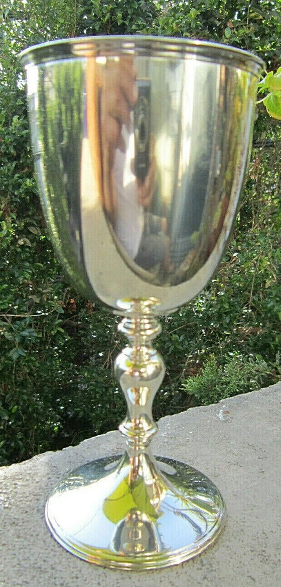 Image 1 of 4 calices royaux Selangor vintage faits main en étain