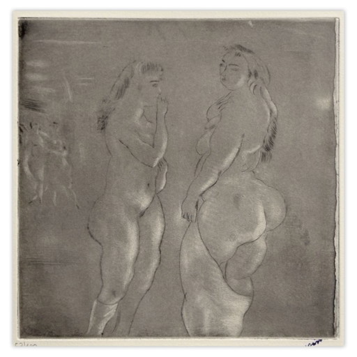 Jules Pascin Radierungsvergleich 1980 – lithos zeefdrukken, Paper (photo 2 of 5)