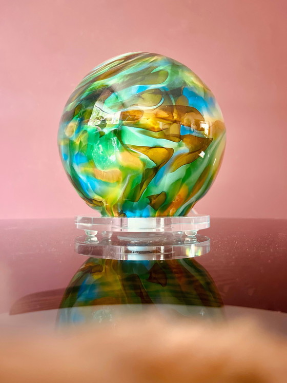 Image 1 of Murano swirl lamp