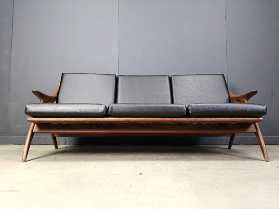Image 1 of Canapé vintage à trois places 'de knoop' par de ster Gelderland, 1960s