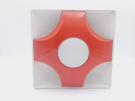 Image 1 of Applique da parete Pop Art di Sölken Leuchten Germania, anni '70, lampada da parete Space Age, arredamento Eames Era di metà