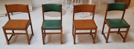 Image 1 of 4x Chaises du milieu du siècle