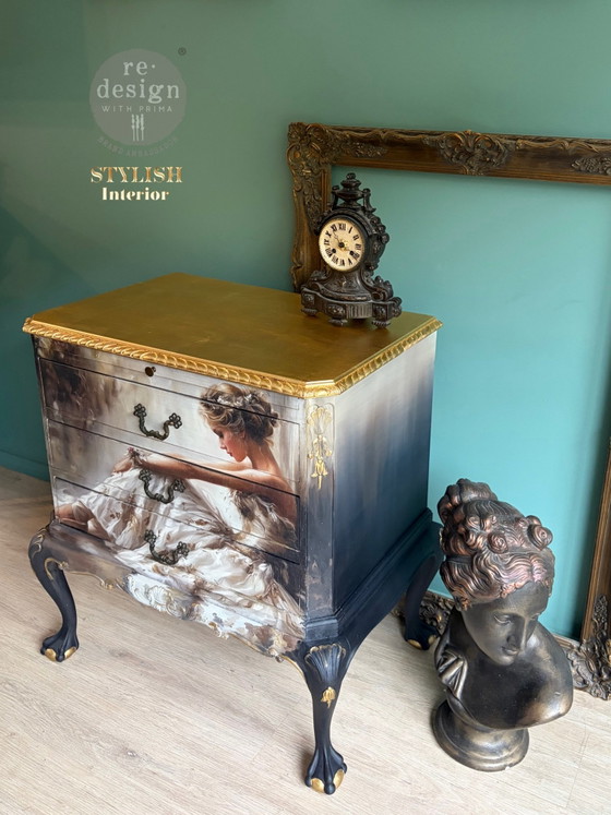 Antique Chest of drawers ✨ The prima ballerina, Wood, Multi Color (photo 2 of 6)