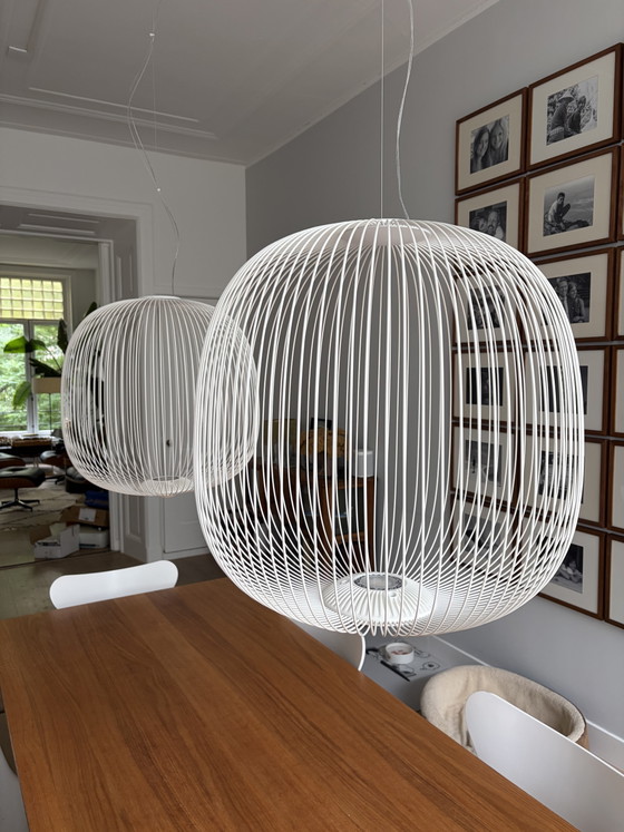 Image 1 of Foscarini-Speichen 2, original zwei Lichter, zwei Lichter 