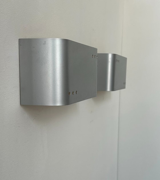 Image 1 of Coppia di applique vintage, metallo, Francia 1970