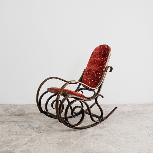 Thonet Vintage Mid-Century Design Schommelstoel