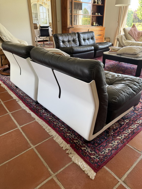 Image 1 of 4x Amanta sofa Mario Bellini