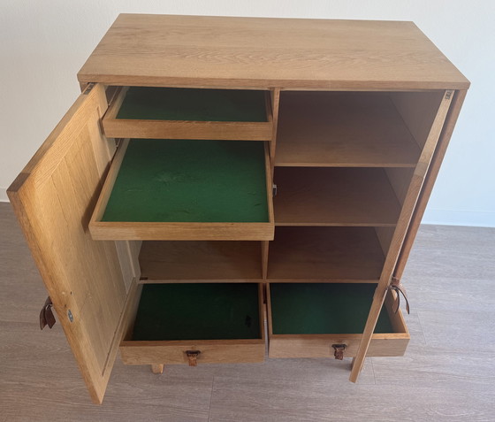 Image 1 of Kurt Østervig eikenhouten hoogbord