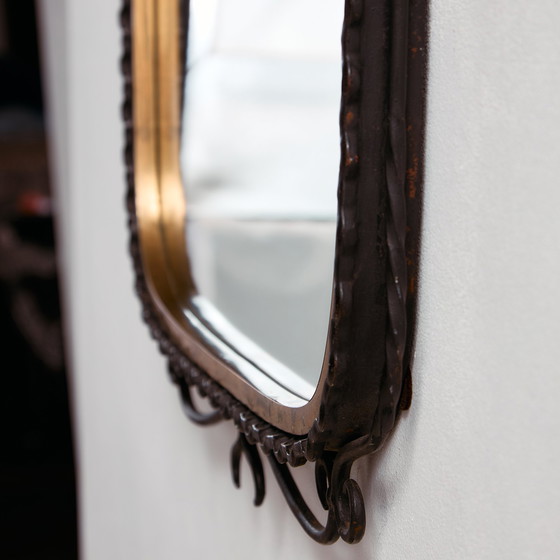 Image 1 of MK10734 Specchio in ferro battuto