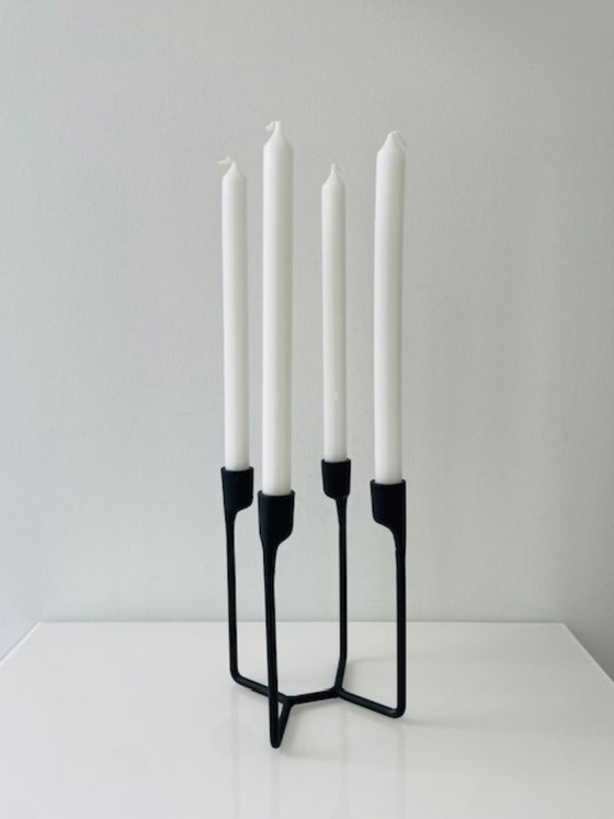 Image 1 of Candelabro Normann Copenhagen Heima in ghisa nera