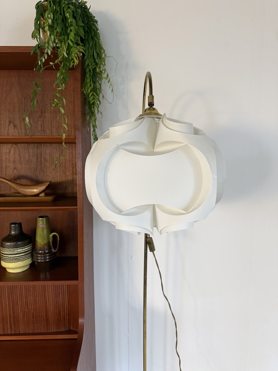 Image 1 of Lampada da terra vintage danese, Le Klint '70