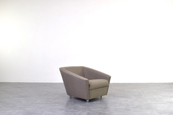Image 1 of Ruimtevaart-achtige Duitse loungestoelen uit de jaren 60, set van 2