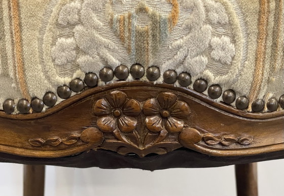 Poltrona antica barocca – Poltrone, Velvet, Wood (photo 11 of 12)