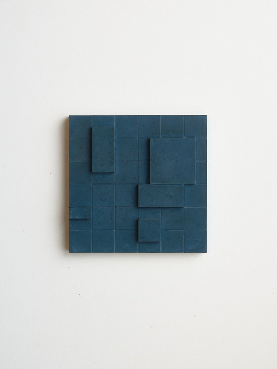 Image 1 of Set di 4 oggetti da parete brutalisti. 