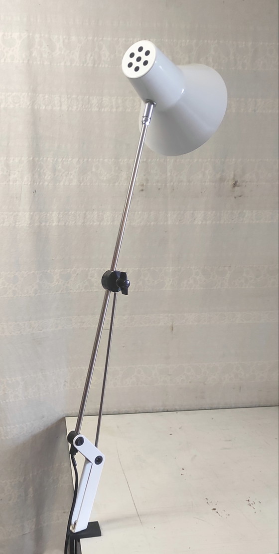 Image 1 of Articulated architect-style metal lamp - 1980s