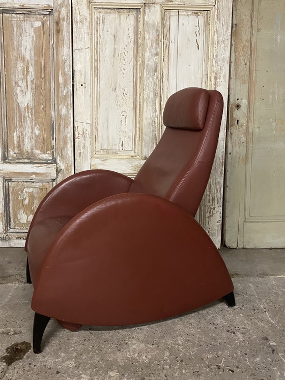 Image 1 of Poltroncina Scudo Design. Il designer Frans Schrofer. Regolabile.
