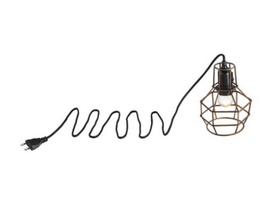 Image 1 of Set koperkleurige lampen o.a It s About RoMi en Dutchbone 