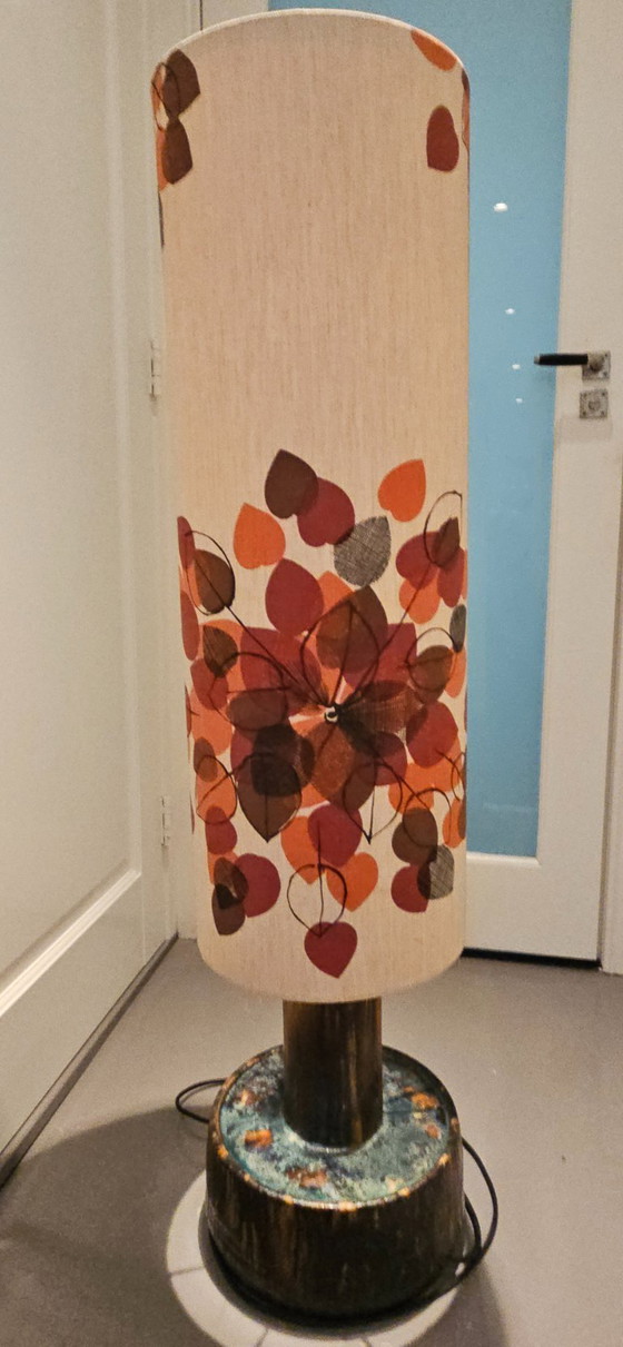 Image 1 of Keramische vloerlamp jaren 60