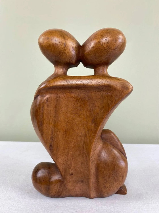 Coppia di sculture abbracciate – Wood, Abstract (photo 7 of 9)