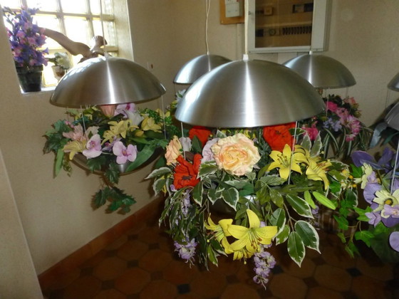 Image 1 of 6 FLOWERLAMPS RS50 PENDANT PENDANTS BY POUL CADOVIUS ROYAL SYSTEM 1960