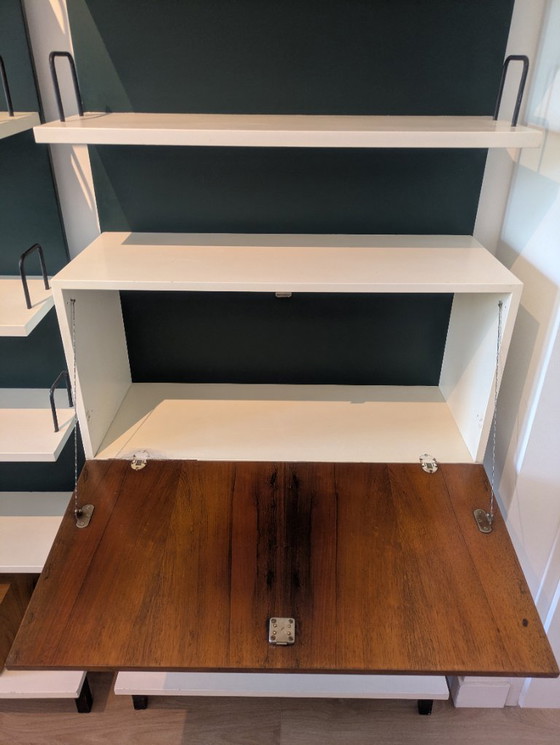 Image 1 of Vintage wall unit/wall cabinet, set of two