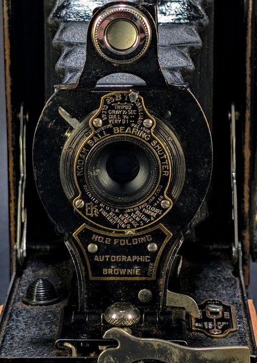 📷 Kodak No.2 Folding Autographic Brownie (1920-1930)