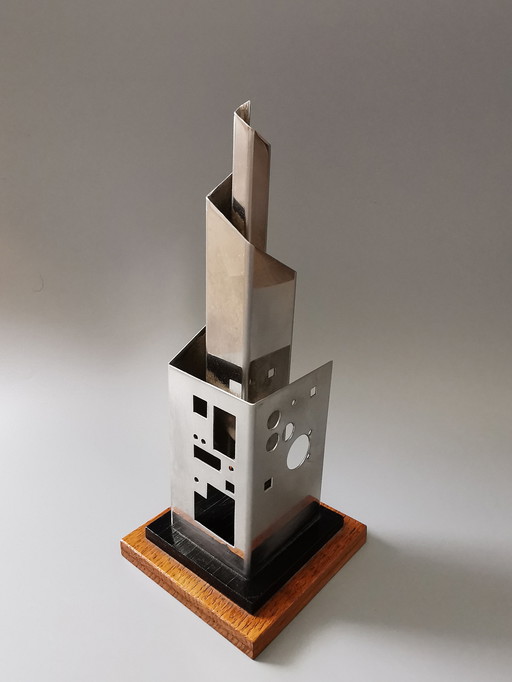 Skulptur Null-Null-Gruppe Mid Century Design Heinz Mack-Stil Nicolas Schöffer-Stil