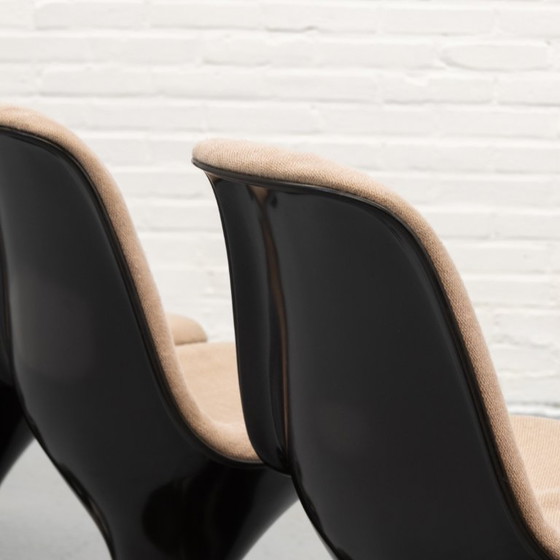 Herman Miller Orbit Eetkamerset 60's – Wood, Plastic (photo 14 of 22)