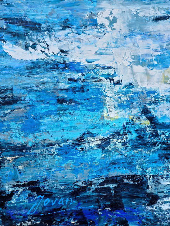 Image 1 of Jovan Srijemac (1962) – Blaue Welt