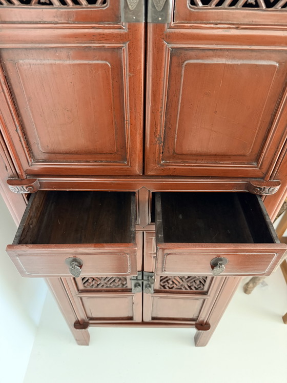 Castello vintage asiatico – Mobili contenitori, Metal, Wood (photo 4 of 9)