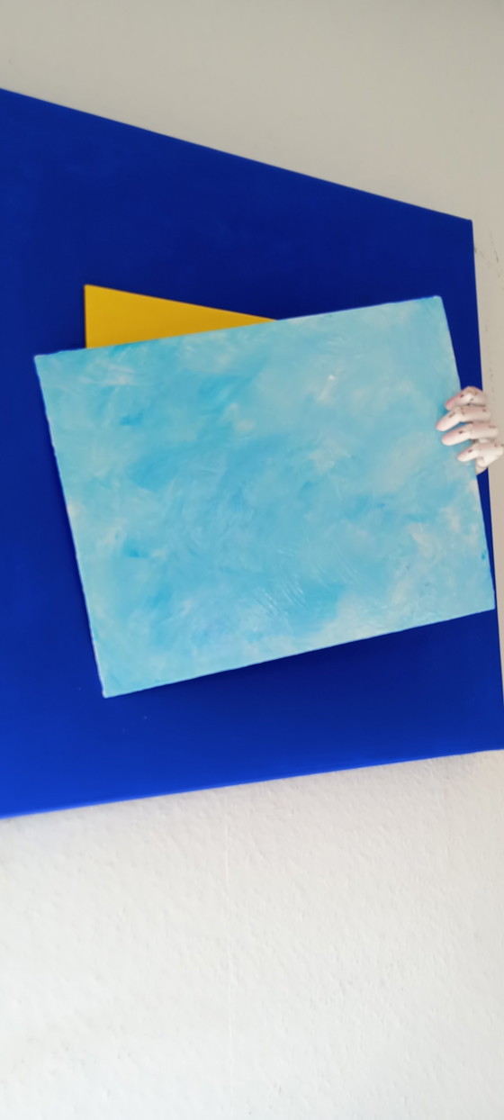 Image 1 of Wolke, Mischtechnik auf Leinwand, Alfie 2026