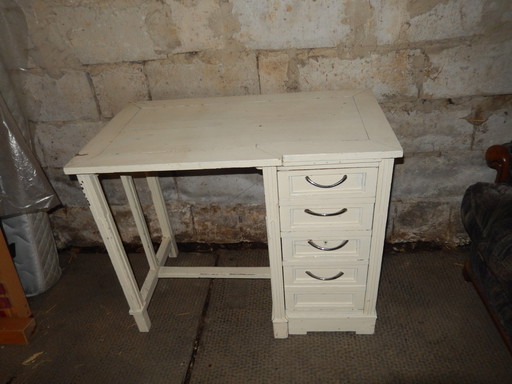 Vintage Desk In Wood