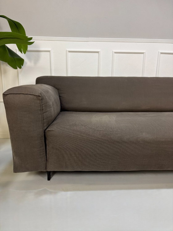 Image 1 of Rolf Benz Grata Canapé Tissu Marron Canapé Banc