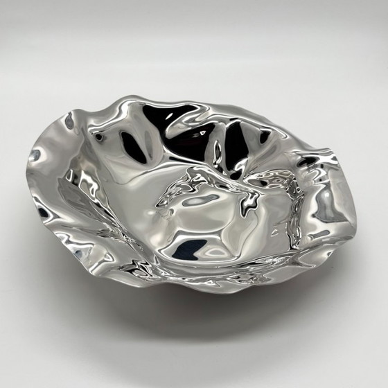 Alessi „Sarrià“, Ciotola, Design: Lluís Clotet | Acciaio Inossidabile 18/10 | 2000, Ciotole, rvs, Argentato (foto 9 di 10)