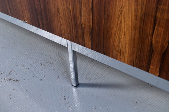 Image 1 of Florence Knoll 60's Rosewood Marble Sideboard Knoll International Editor