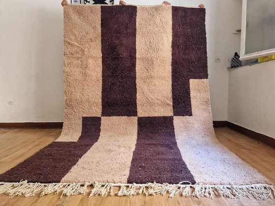 Groot traditioneel handgemaakt vloerkleed van puur wol, 3/4 meter – Alberto Bazzani, Vloerkleden en tapijten (photo 5 of 7)