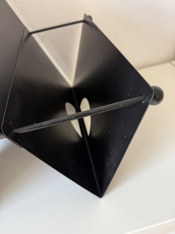 Tijdschriftenrek jaren 80 design Memphis Starck vinyl rek Dj Cassina Flos – Iron (photo 3 of 9)
