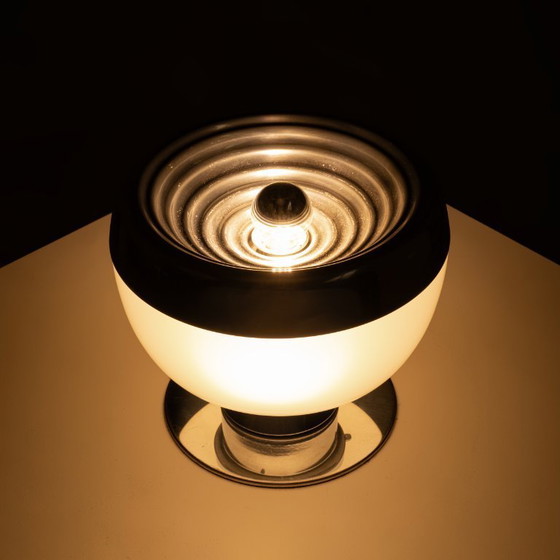 Image 1 of Murano glass and metal table lamp