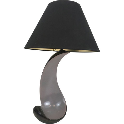 Lámpara de cerámica vintage, 1950