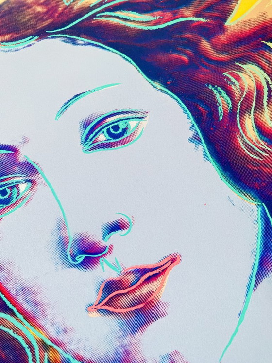 Image 1 of Sandro Botticelli - Nascita di Venere - Interpretazione di Andy Warhol - Poster 50 × 70 cm