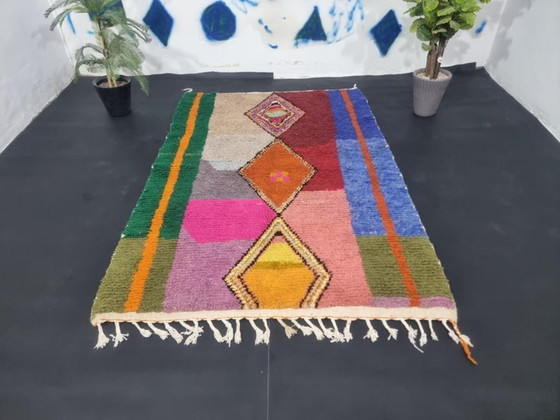 Image 1 of Tapis berbères veelkleurige en laine 250cmx150cm