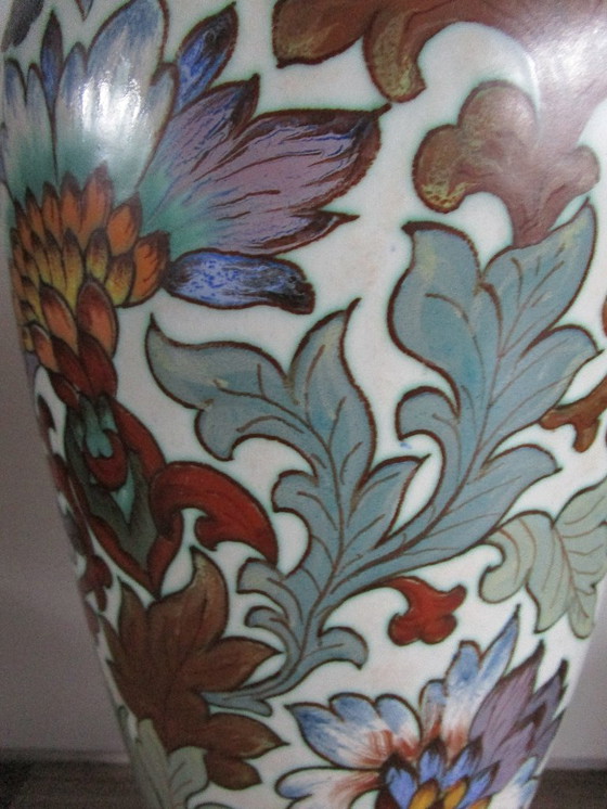 Image 1 of Beautiful Gouda vase 65cm.