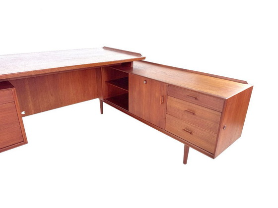Scrivania Direzionale Arne Vodder Modello 209 – Sibast, 1970 – Scrivanie, Wood, Vintage (photo 8 of 14)