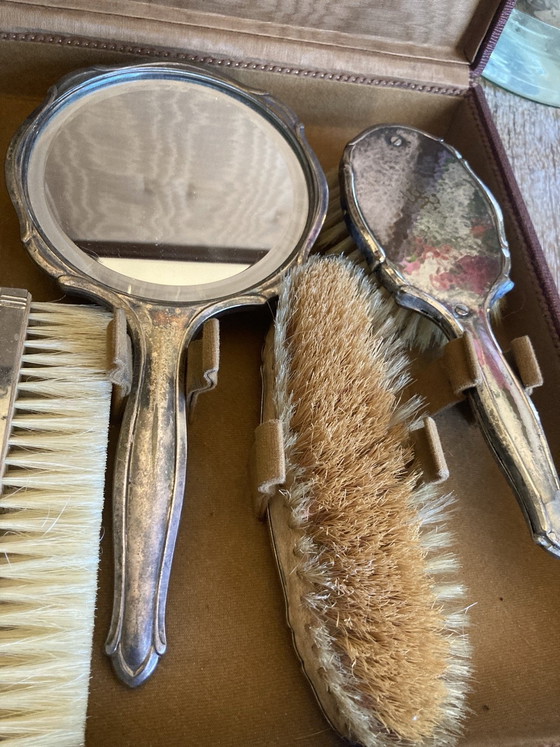 Image 1 of Wilhelm Wolff Pforzheim, Ensemble de Coiffure Art Nouveau