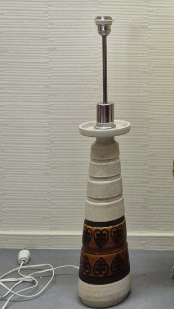 Image 1 of XXL vintage tafellamp Dümler en Breiden West-Germany.